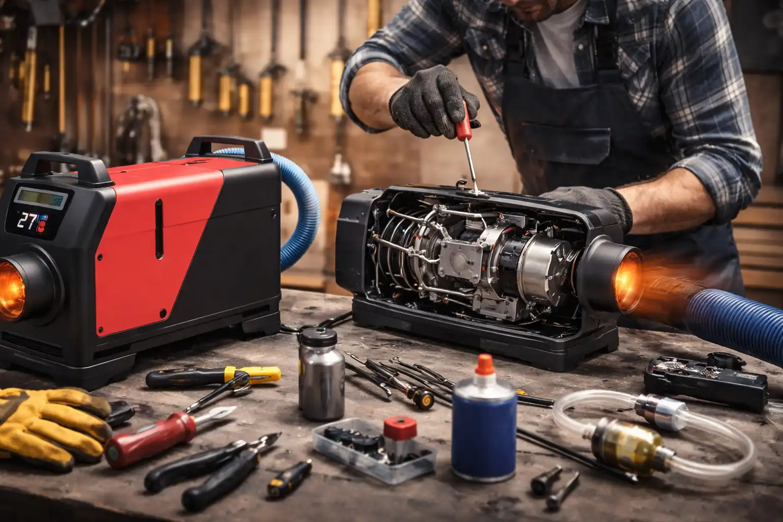 Diesel heater for long-lasting performance