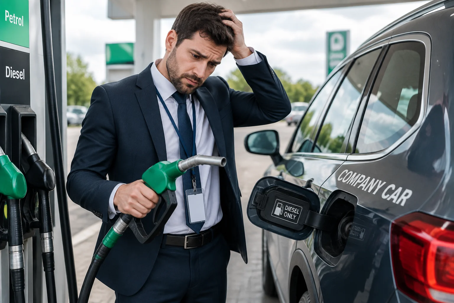 misfuelling company car