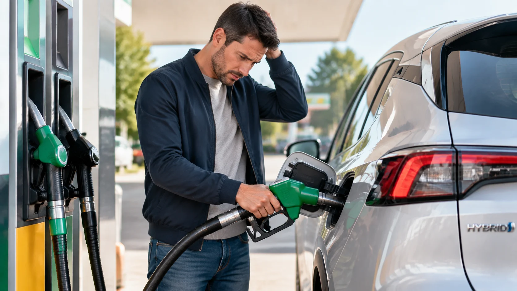 wrong fuel hybrid car